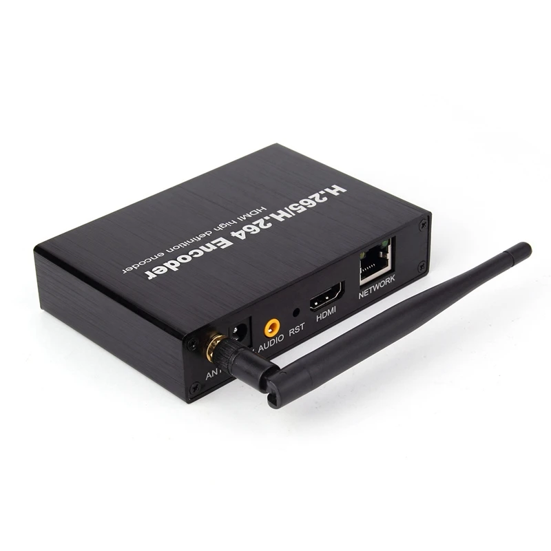 Кодировщик Wi-Fi 1080P H.265 с поддержкой видеовхода в IP-поток прямой трансляции в YouTube Facebook Vimeo