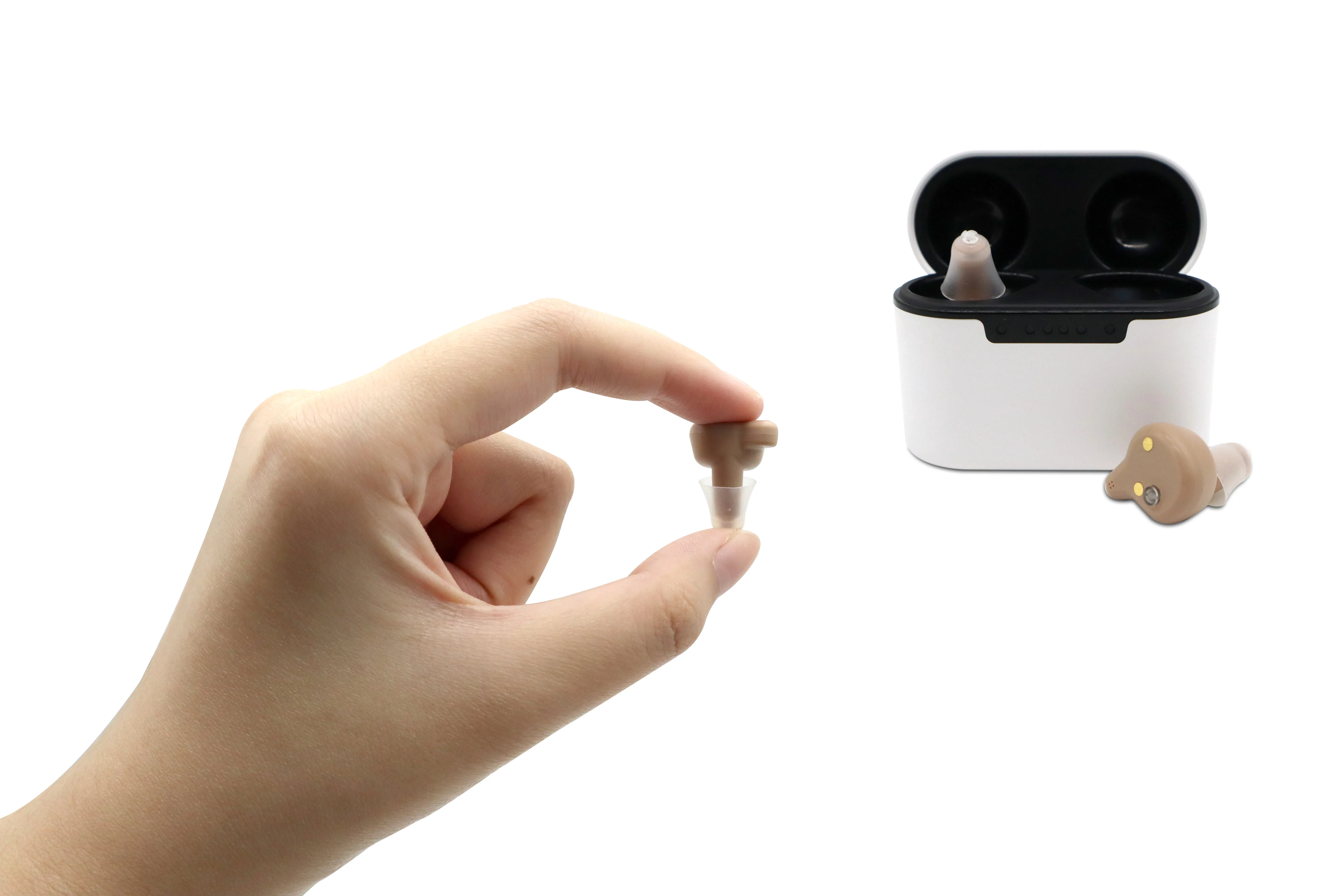 Retone New Product Mini EarBuds TWS Power Bank Function Rechargeable Hearing Aids Digital Device Audifonos Hearing aid