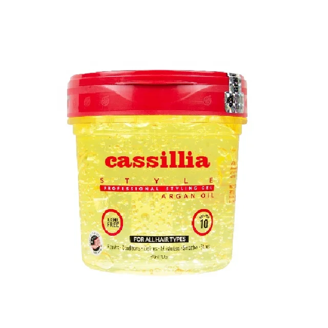 eco hair gel man styling gel glitter edge control strong hold natural hair gel