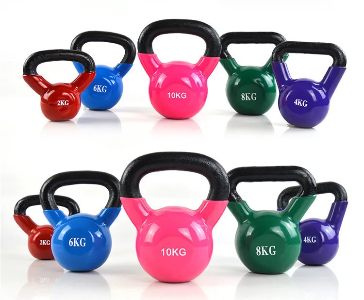  Высокое качество и низкая цена pesas rusaskettlebells логотип чугунный виниловый погружной