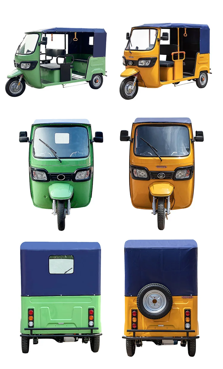 CKD SKD 12inch 3wheel electric tricycle motorcycle 2000W 40km/h speed 100km range electric tricycle from china