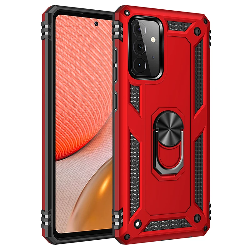 3 In 1 Armor Full Protection Antishock Shockproof Smartphone cover Magnetic Car Phone Case For Galaxy A20S Back Cover