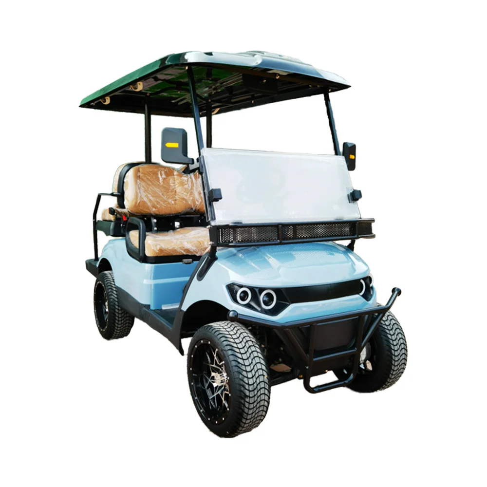 Cheap Prices Long Durability Little Noise 6-Seater Go Kart Electric Golf Cart Iso Certified Buggy