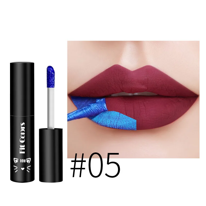 5 Colors Peel Off Lipstick Magic Matte Sexy Red Make up Long-lasting Lip Gloss beauty women Lipstick
