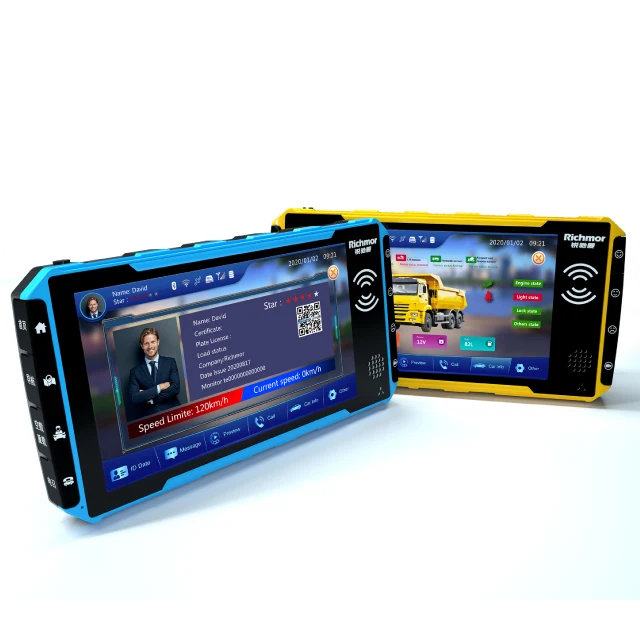 Richmor 6CH HD AHD Мобильный DVR умный сенсорный монитор MDVR Автомобильный видео