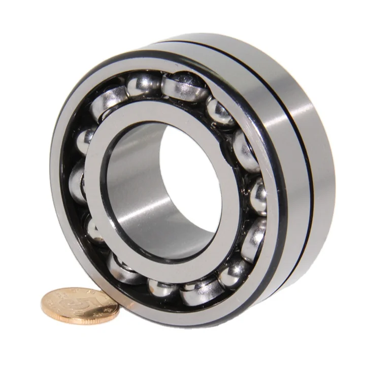 HRTZC  Double row angular contact ball bearing with S-shaped iron retainer with installed ball gap 3316 S