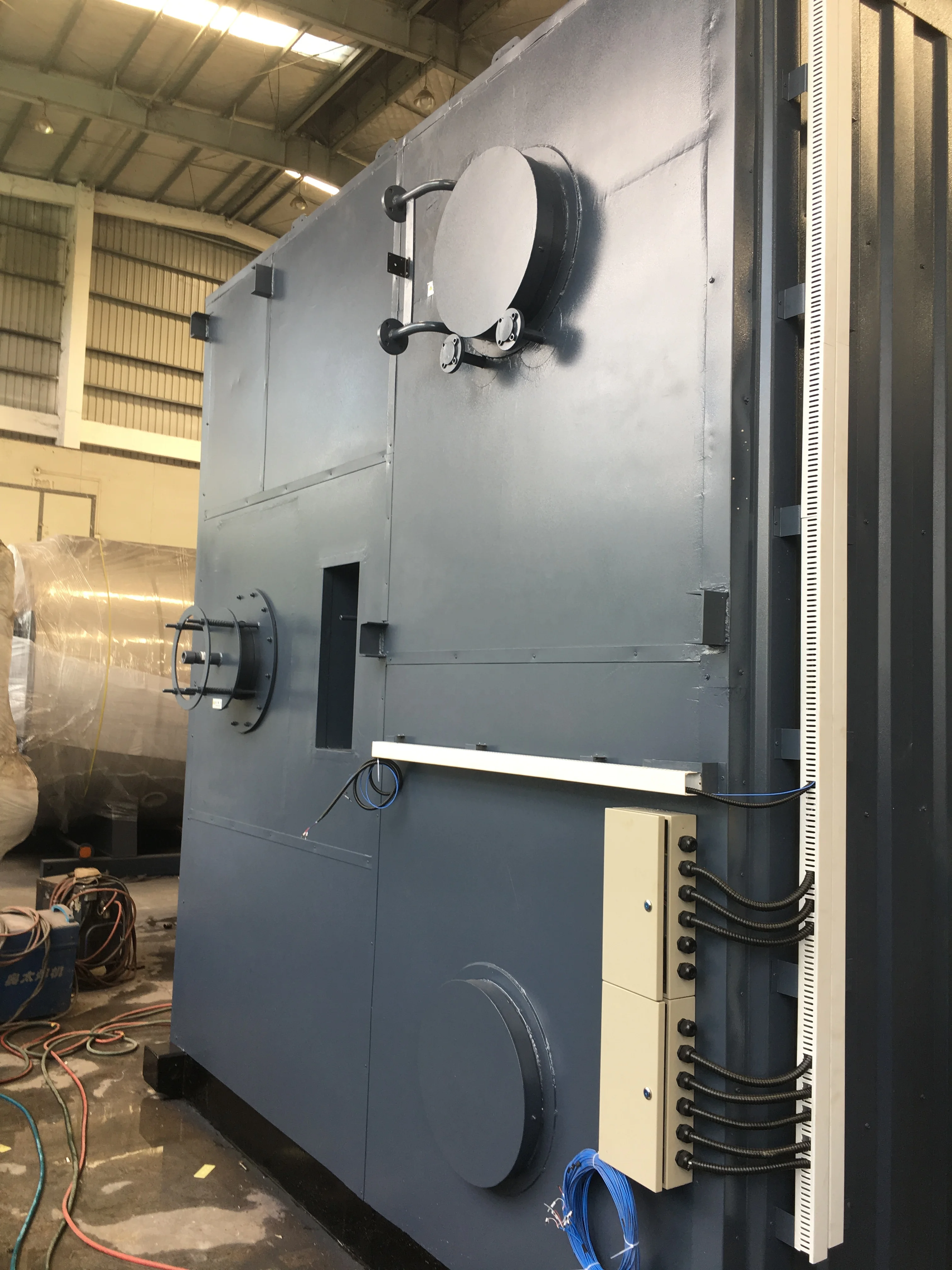 Паровой котел на природном газе для электростанции, с большой мощностью 10-40 тонн