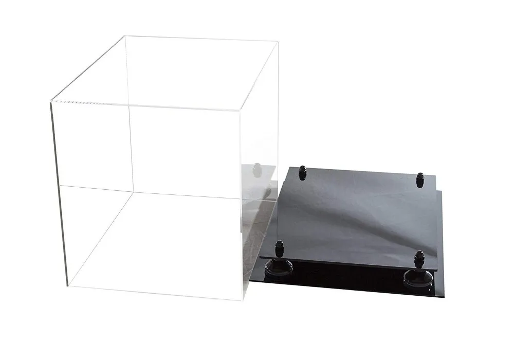 NFL FULL SIZE FOOTBALL HELMET TEAM COLOR BASE ACRYLIC DISPLAY CASE