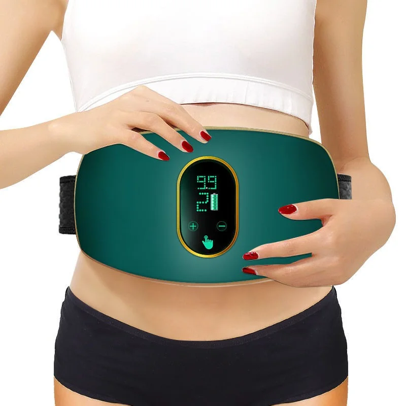 Electric Fat Removal Massage Vibration Machine Lose Weight Belly Slimming Belt Fat Burning Abdominal Massager