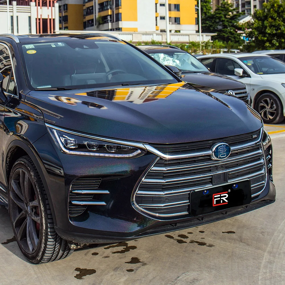 Carlas TPU Car Change Color Film PPF Paint Protective Film Latest Technology Upscale Colorful Laser Black Waterproof Body