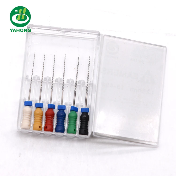 Dental Rotary Root Canal Niti Reamers Hand Files Endo Files