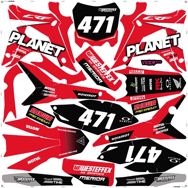 hot sale stickers for motorcycle wrapping