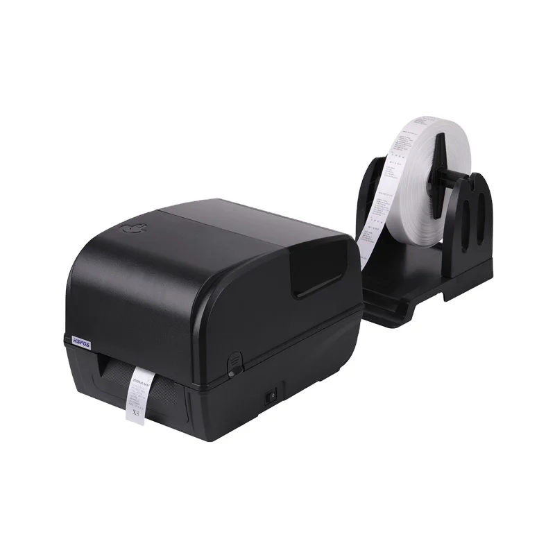 110mm Thermal Transfer Printer Washing Mark Printer for Clothes Tags, Jewelry Label Support Windows&IOS