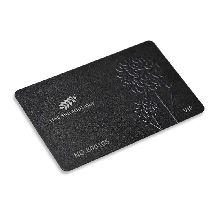 Custom Standard Size Plastic PVC Business Card Printing