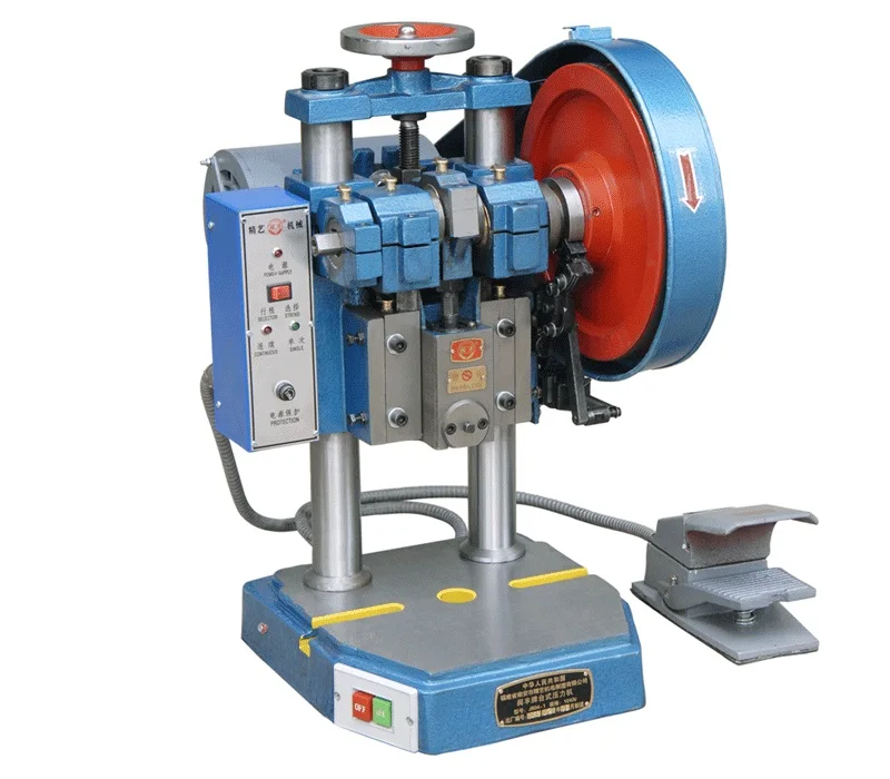 JB04 Portable Small Punch Hole Double Column Pressure 1T 2T 3T 4T Bench Electric Riveting Punching Machine