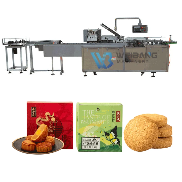 WB-120WZ Multifunctional biscuit Cartoning packaging machine with CE certificate