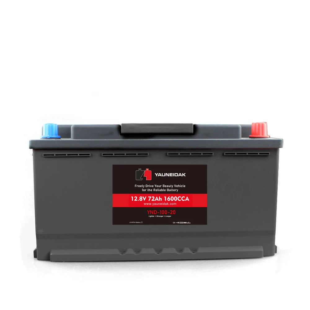 Best 12v 60ah lithium car starting battery 1800 CCA brand Logo Custom lithium ion batteries for car