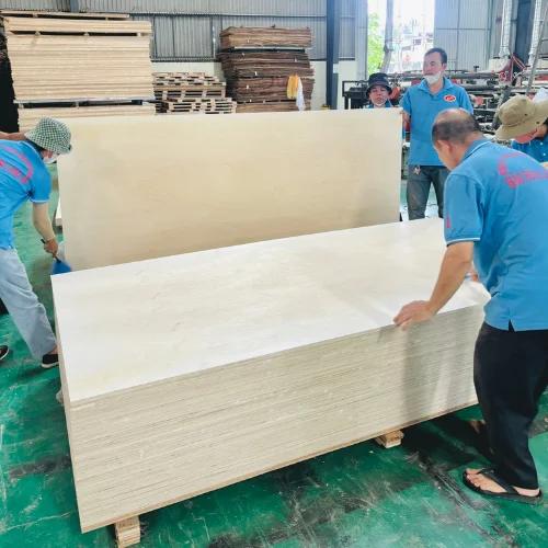 Poplar Plywood Best Quality Anti-Slip High-Strength 12/15/18Mm Thickness From Vietnam Manufacturer