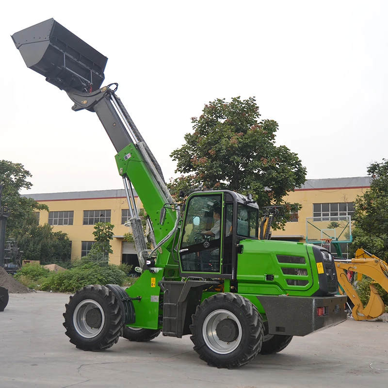 Teleporter Telescopic handler 3000KG Grapple Wheel loader Articulated Telescopic Loader