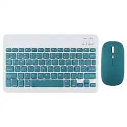 New 10 inch Tablet Bluetooths Keyboard and Mouse Rechargeable Wireless Keyboard Mouse Combo
