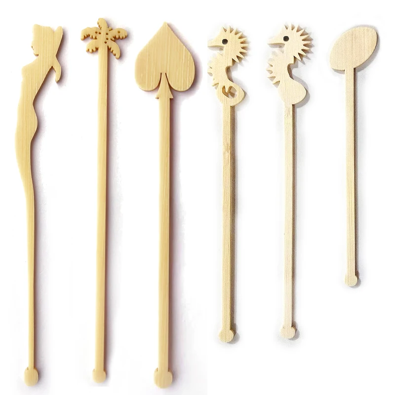 bamboo drink stirrers cocktail stirrer sticks bamboo tiki cocktail swizzles party stirrers