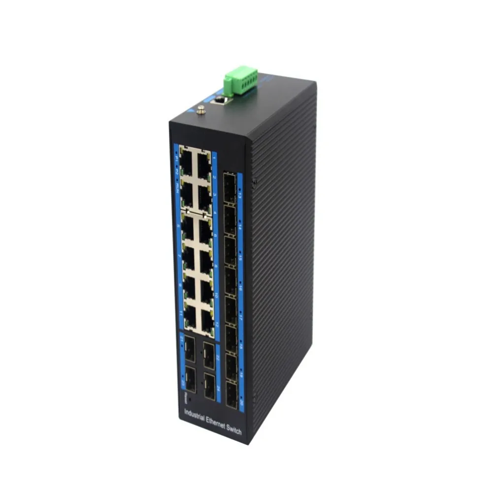 Hot Sell 12g Sfp Delivered Media Converter Single Mode Lc Fiber To Ethernet Ethernet Switch
