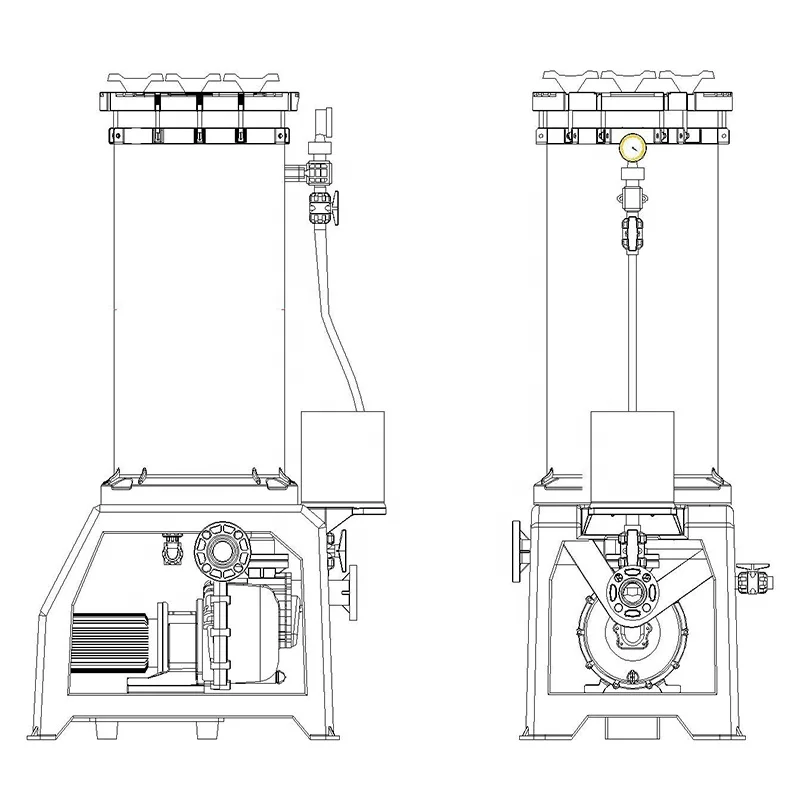 Shower filter electroplating chemical filter housing three filter system