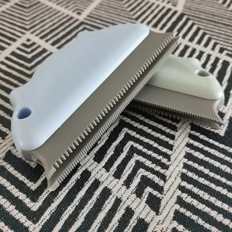 factory wholesale New  Design pet Hair Remover cute animal shape Brush Base Double-Side  Brush set small size