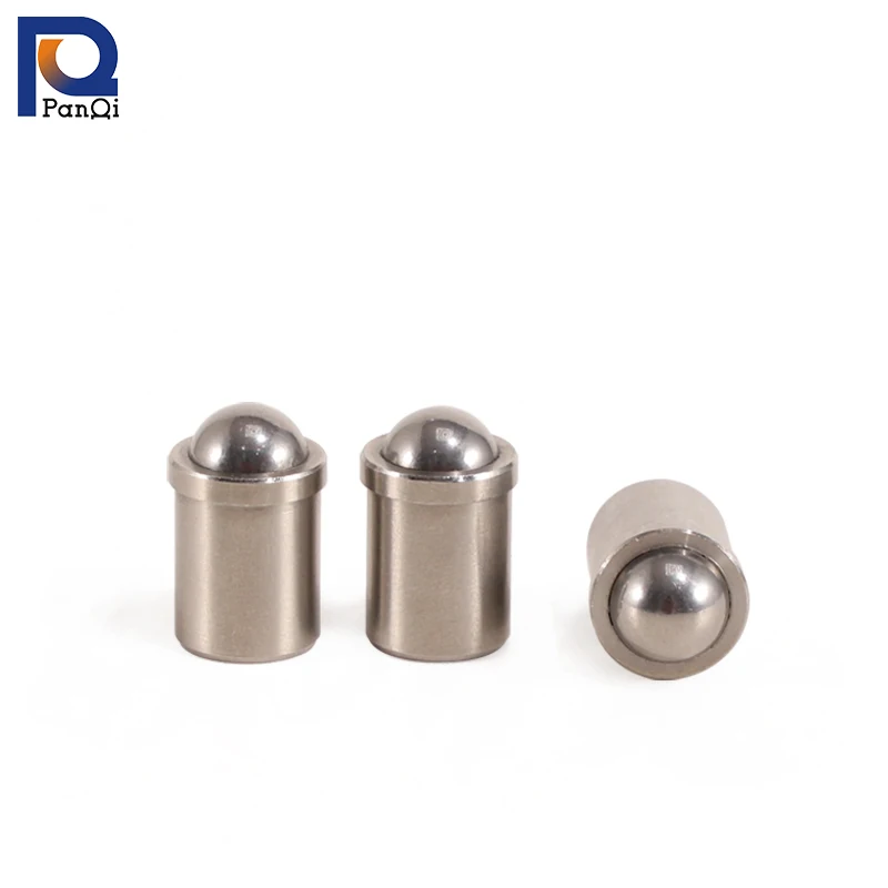 Standard spring load Press-On Type stainless steel Retractable Press Fit Spring Plunger GN614 Ball