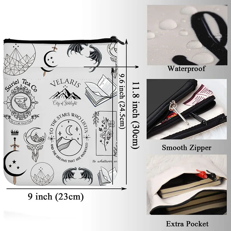 Hot Sell Book Sleeve for Book High Quality  Sleeve  With Zipper  Book Covers for Paperback
