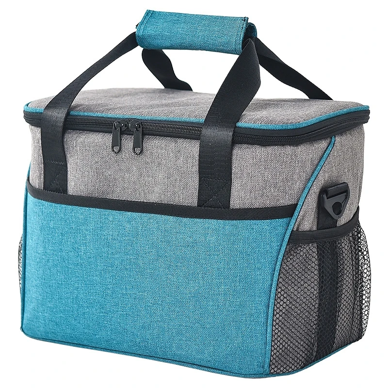 Durable Oxford Cloth Picnic Tote Bag For Outdoor Portable Cooler Bags For Lunch