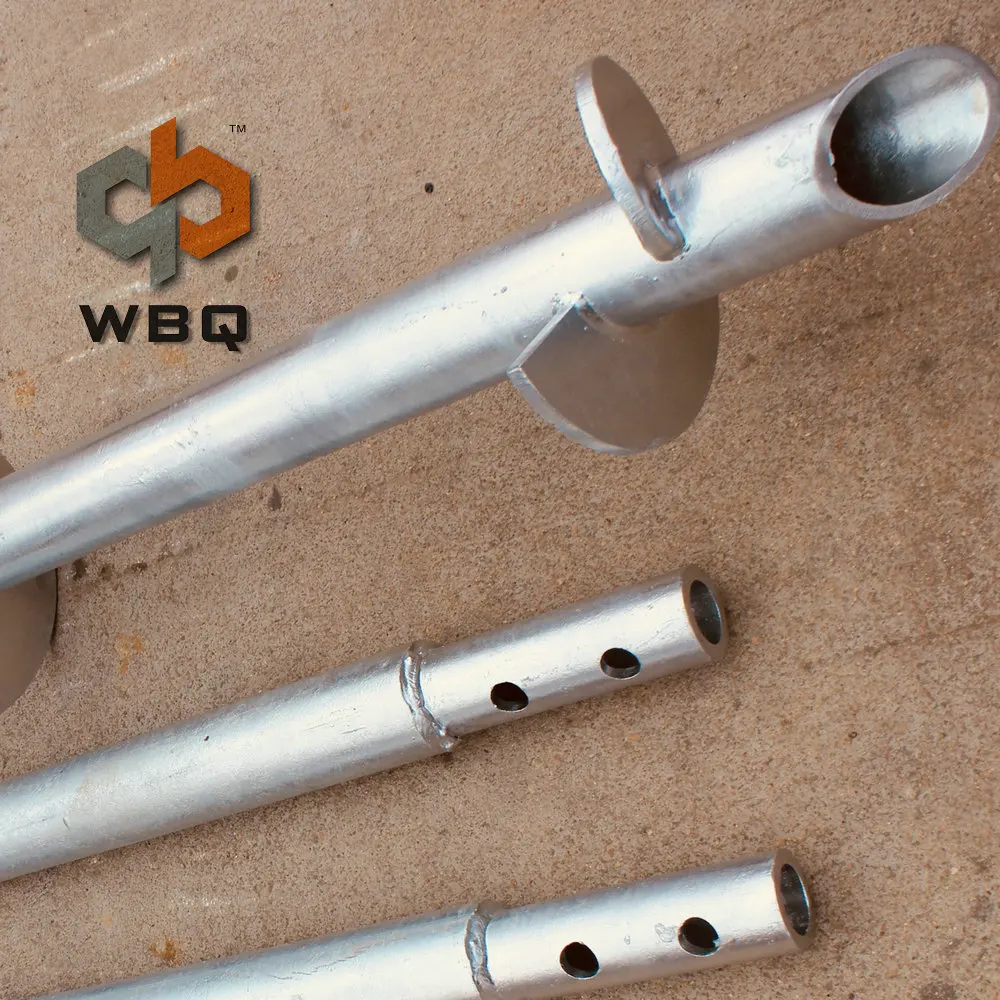 New Design Silver Helical Screw for the Construction of Soft Foundation