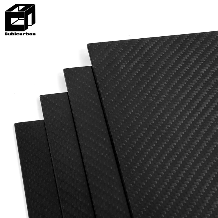 Custom 3K Carbon Fiber Sheet CNC Cut Carbon Fiber Plate CNC Cut Carbon Fiber Machined Part Custom Sheet Cut