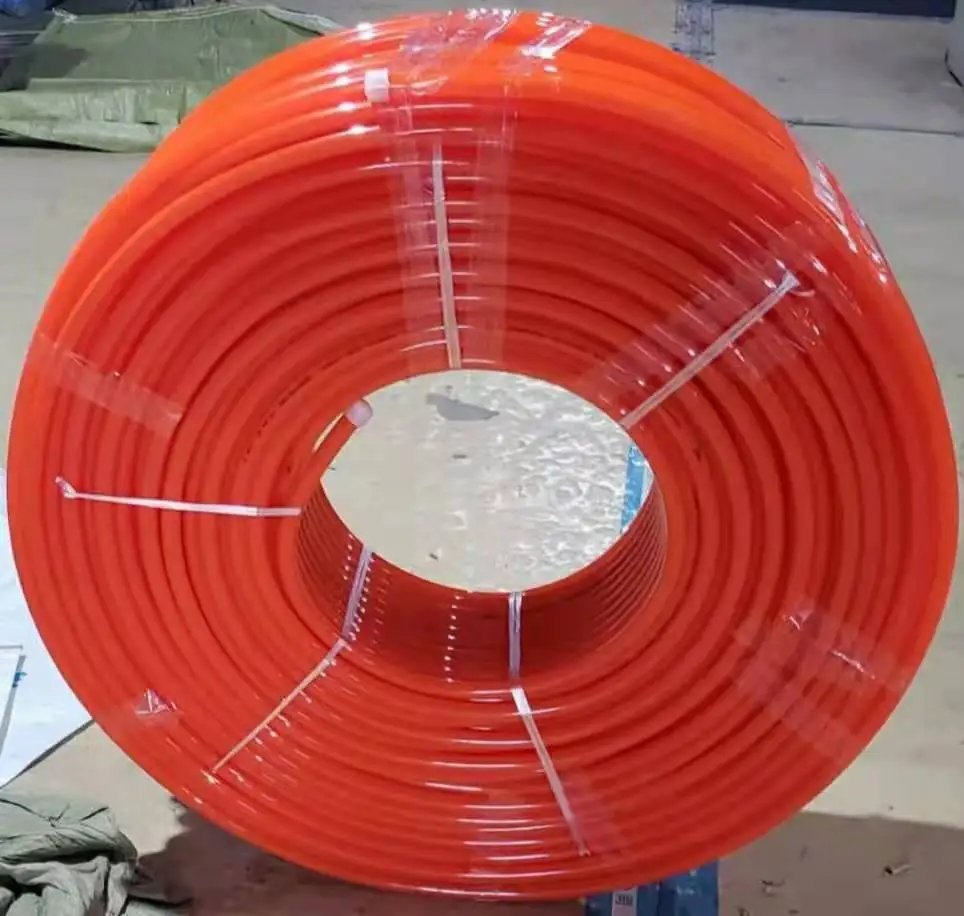 
Factory direct sale floor heating system pipe red heat pipe for house floor 