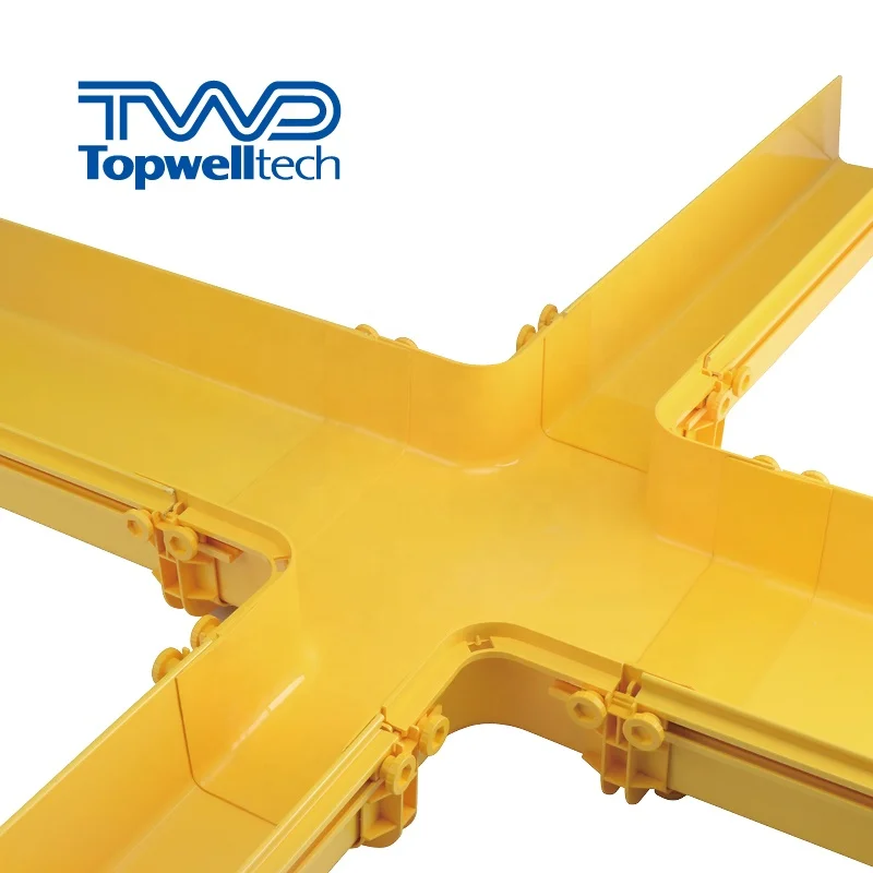 
China Outlet High Quality Galvanized Steel Fiber Optic Raceway Fiber Runner PVC Cable Tray 