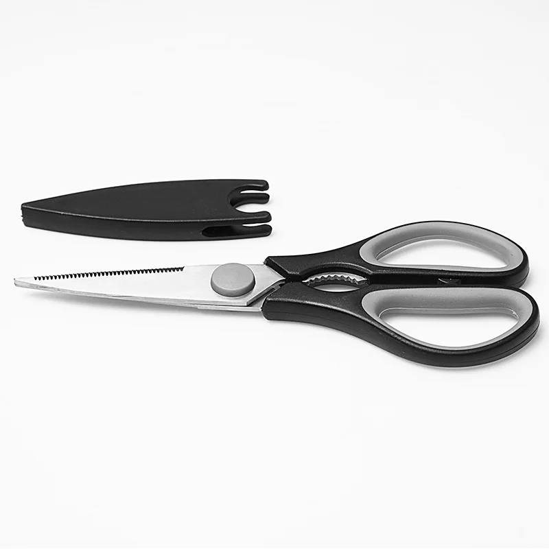 
Heavy Duty Multi Shear Multipurpose Kitchen Food Scissors with Cover for Office Home Cutting 