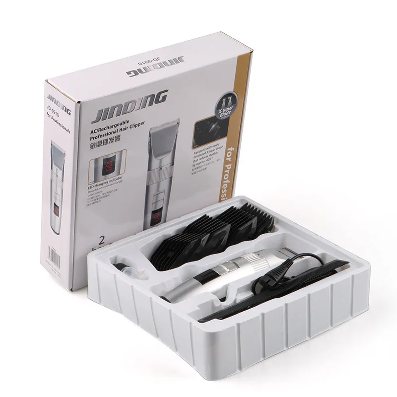 Mens Salon Barber Shop Personalized Cordless Zero Gapped Rechargeable Usb Lcd Hair Trimmers & Clippers