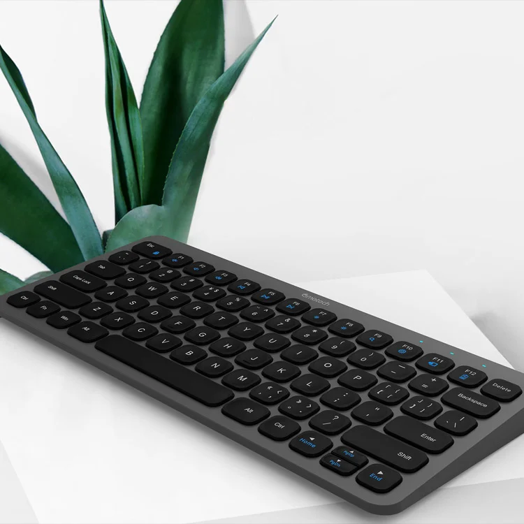 Customized OEM Professional Ergonomics Wireless Office Comfort Independently Button Keyboard with Battery for PC Macbook/Laptop