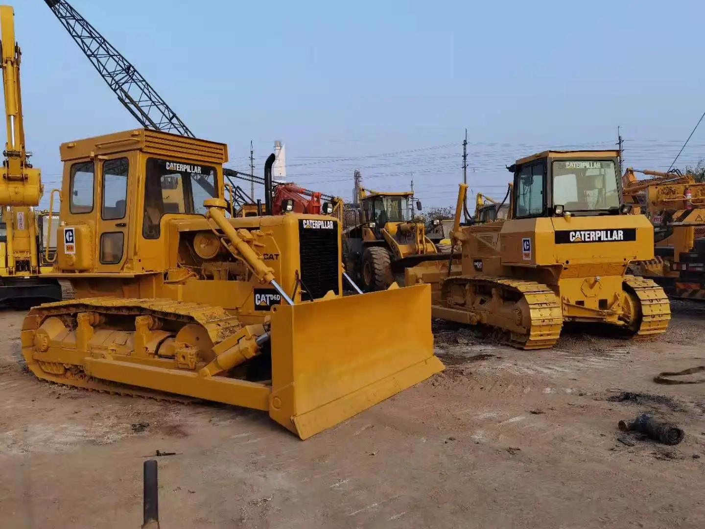 Low price crawler Used CAT D6D Bulldozer CAT D9N D6D D7R D8R Hydraulic Dozer machine Caterpillar CAT D6D Used Bulldozer