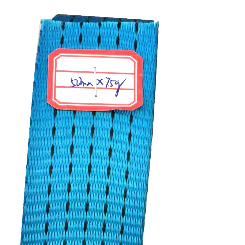 
Custom-designed polyester webbing for lashing cargo belts 