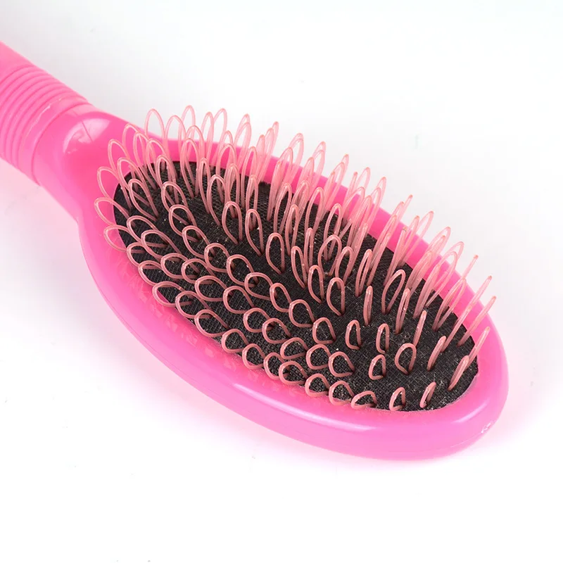 OEM wholesale low order ring hair comb brush black wig comb plastic wig combs