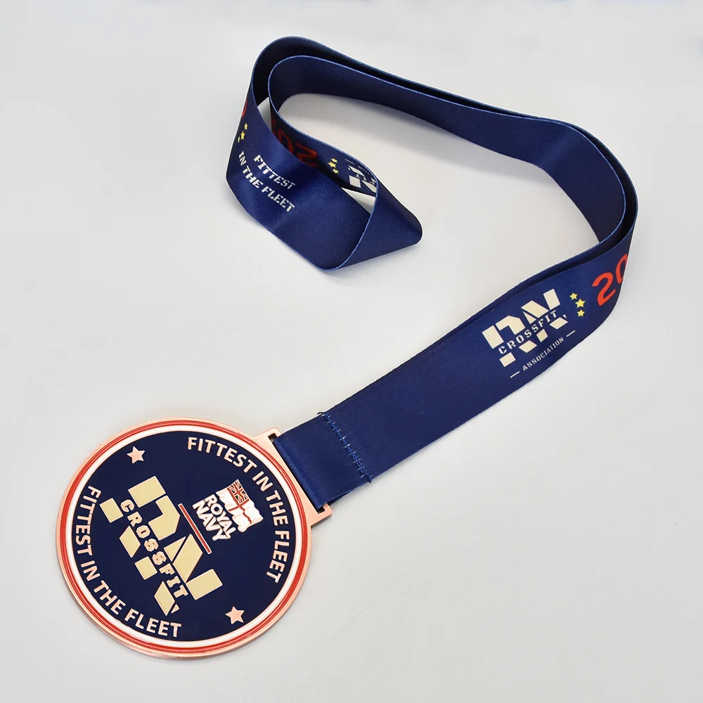 Custom 3d sport metal award marathon running taekwondo finisher zinc alloy medal of honor