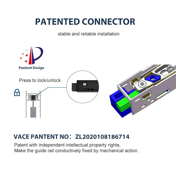 VACE Gallery Aluminum Alloy Linear Spotlights 3Cct Adjustable Magnetic Led Track Lights