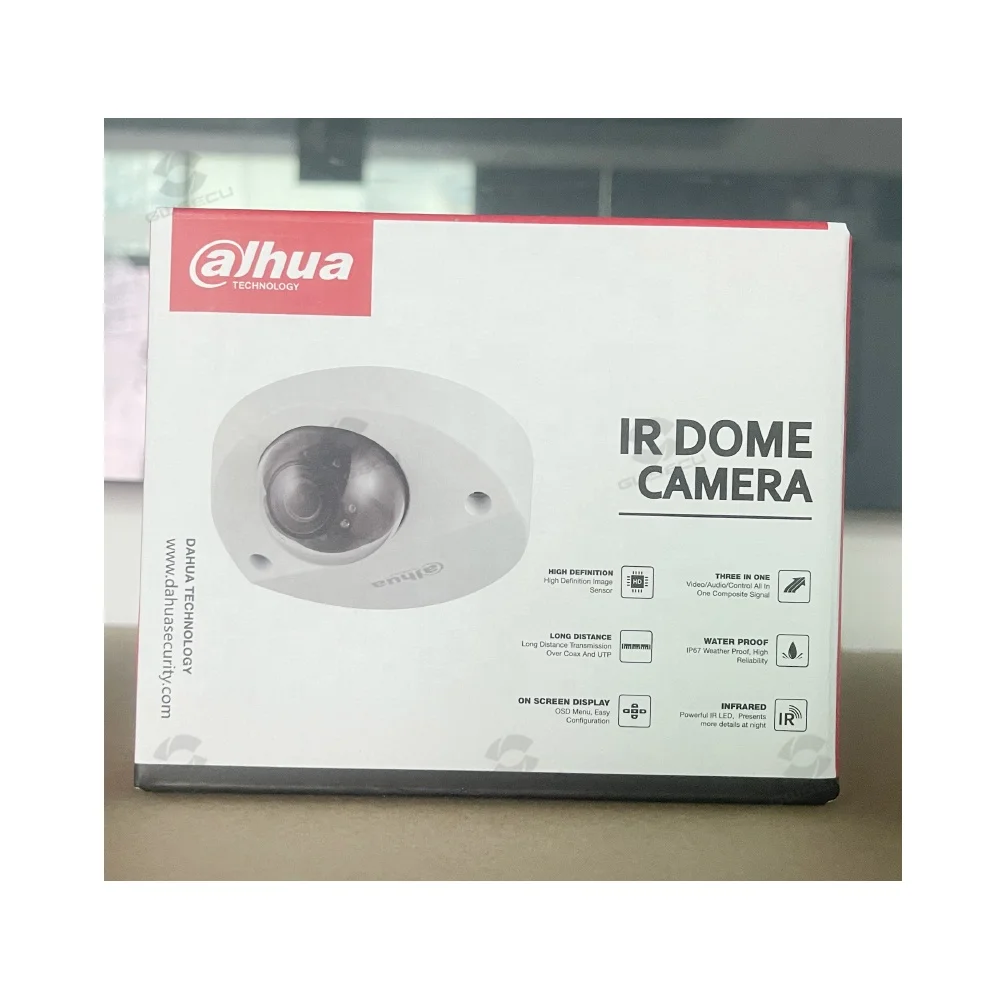 IPC-HDBW2449F-AS-IL 2024 New 4MP Vandalproof Dome Dual Light Color Night Vision Human Detection Dahua WizSense PoE IP Camera