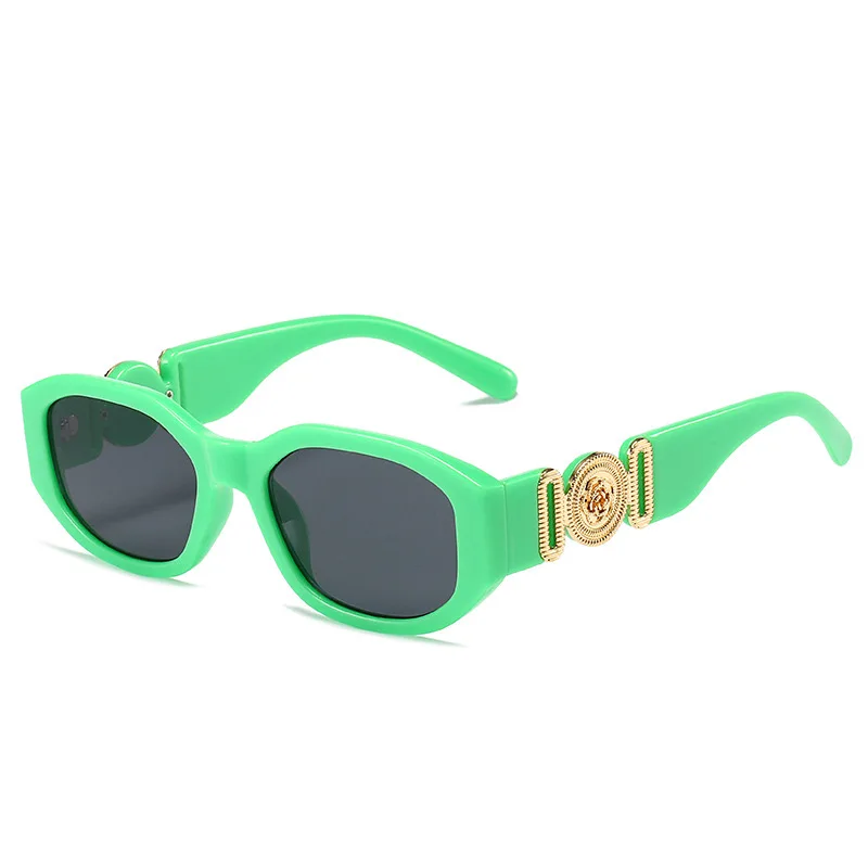 Hexagon Sunglasses 2023 New Custom Logo Shades Women Men Branded Sun Glasses Wholesale
