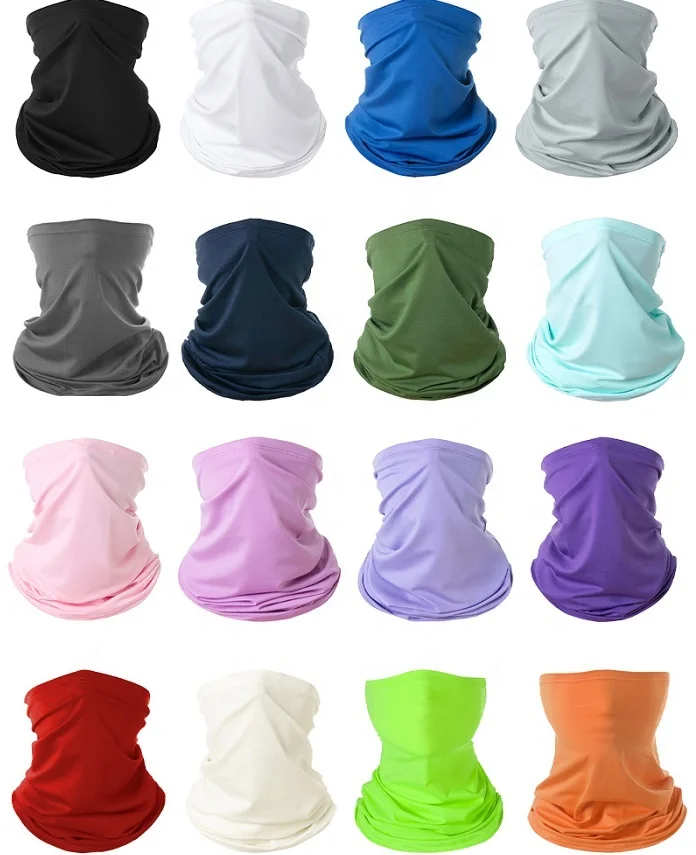 Free design custom your Own Logo Bandana Head Scarves seamless tubular Bandana