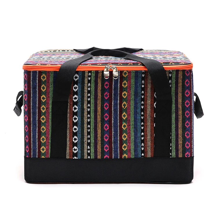 Hot sale Folding Insulation Picnic Ice Pack Food Delivery Bag Lunch Thermal Bag Cooler Bags