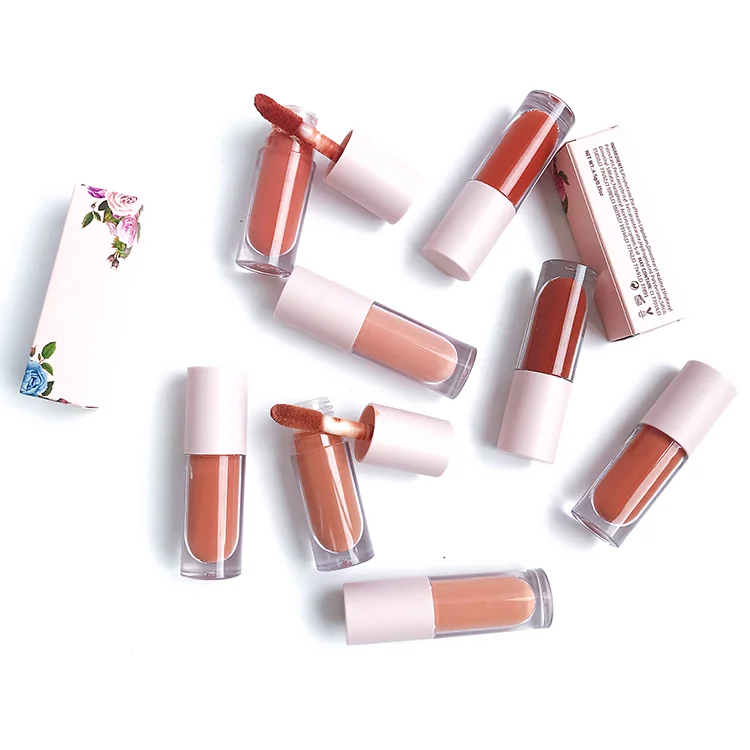 8 colors liquid lipstick customized your own brand makeup