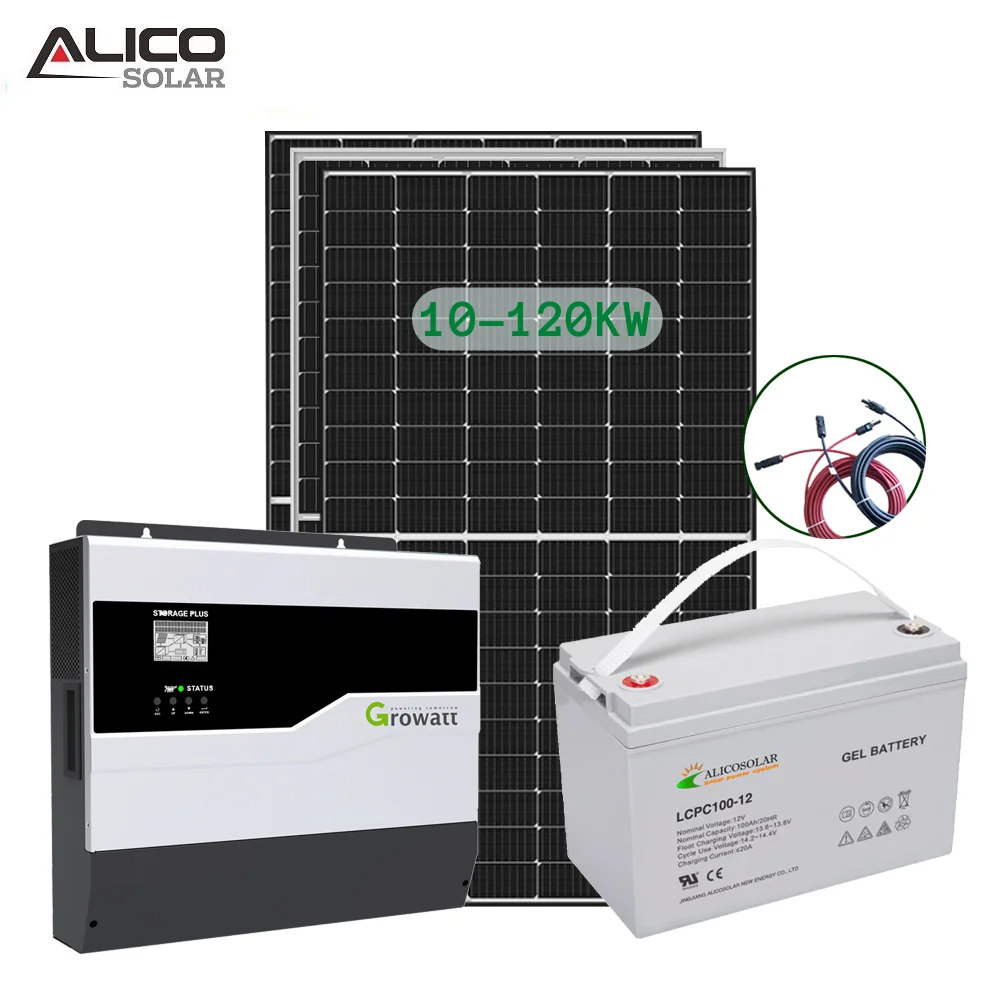 Whole House 220V Portable Solar Power Generator Running Solar panel inverter solar energy system for Home solar systems