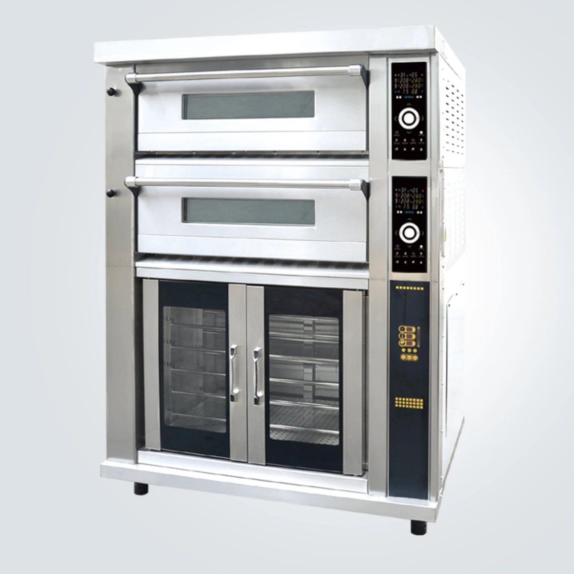 OEM Commercial Baking Tray Multifunctional Bakery Equipment Bread Proofer with Deck Oven